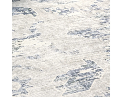 Detailansicht eines gemusterten Teppichs