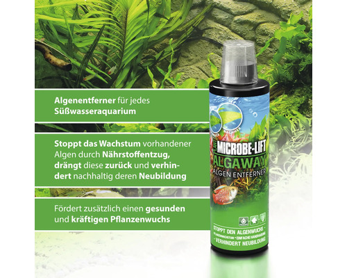 Microbe Lift Algaway Algenentferner für Süßwasseraquarien