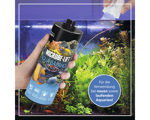 Microbe Lift Aqua Balance Nitratentferner zur Verwendung in Aquarien