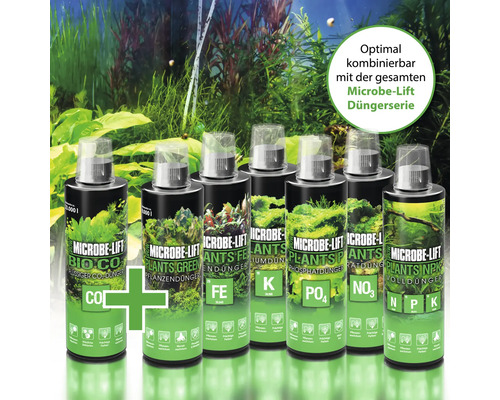 Microbe-Lift Düngerserie für Aquarienpflanzen mit verschiedenen Nährstoffzusammensetzungen