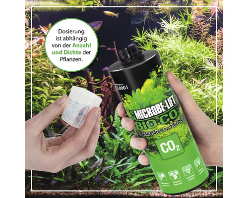 Microbe-Lift Bio CO2 Flüssigdünger für ein Aquarium