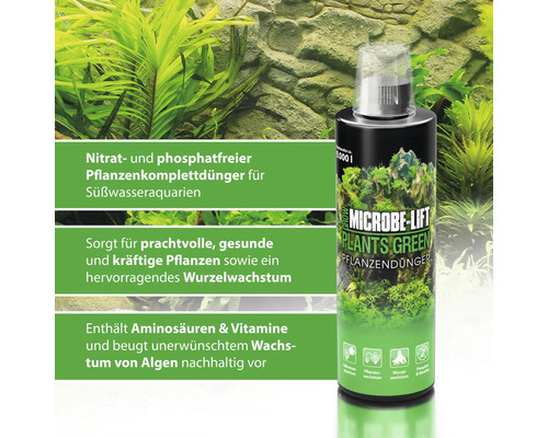Microbe Lift Plants Green Pflanzendünger für Süßwasseraquarien
