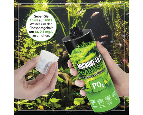 Microbe-Lift Plants P Phosphatdünger zur Erhöhung des Phosphatgehalts im Aquarium.