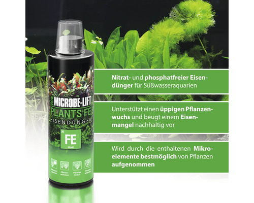 Microbe-Lift Plants Fe Eisendünger für Süßwasseraquarien