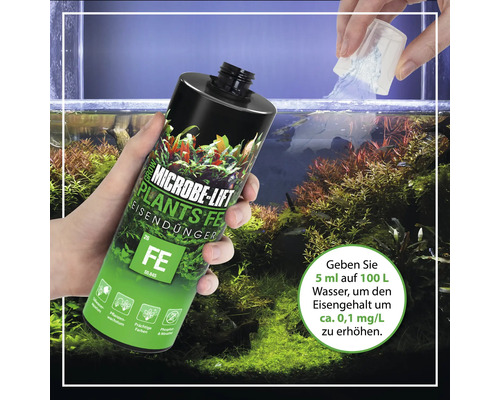 Microbe-Lift Plants FE Eisendünger zur Wasseraufbereitung im Aquarium