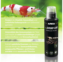 Arka myShrimp Care für Süßwassergarnelen zur Förderung von Vitalität, Gesundheit und Farbenpracht in einer 236 ml Flasche
