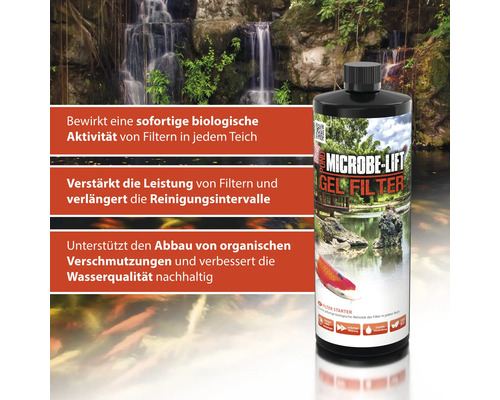 Microbe-Lift Gel Filter für Teiche zur Verbesserung der Wasserqualität