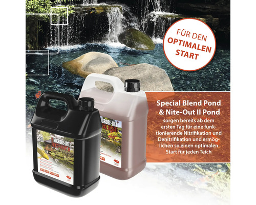 Microbe Lift Special Blend Pond und Nite-Out II Pond für den optimalen Start von Teichen