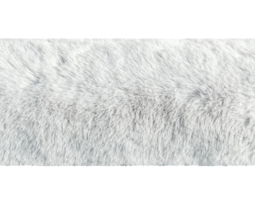 Gros plan d''une fausse fourrure blanche