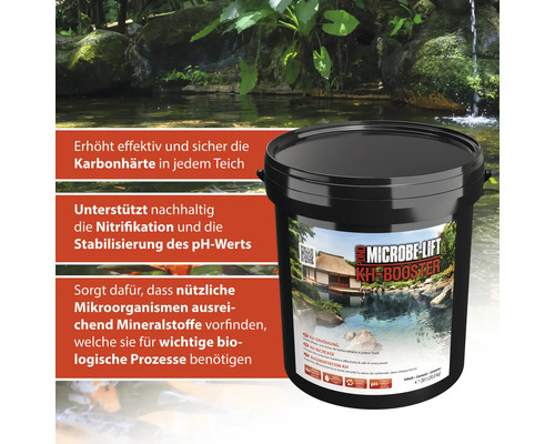 Microbe Lift KH Booster zur Erhöhung der Karbonhärte im Teich
