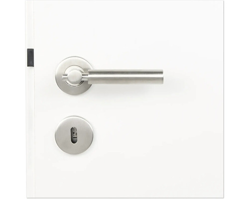 Garniture de porte en acier inoxydable avec ensemble de poignées de porte