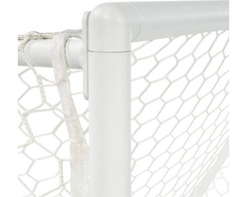 Détail d''un coin de filet de but de football