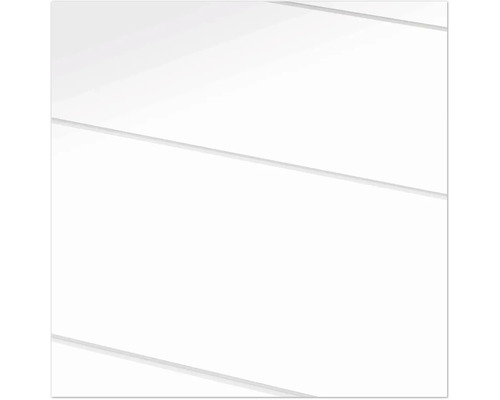 Planche profilée en plastique