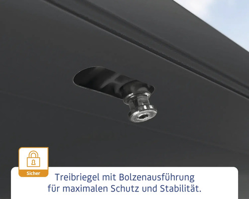 Bolzenriegel für maximalen Schutz und Stabilität