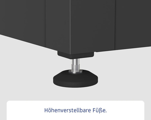 Höhenverstellbare Füße