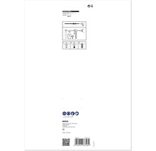Bosch Experte, Bosch Pro und Bosch Logo mit Anwendungshinweisen