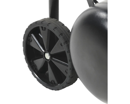 Rad eines Grillwagens