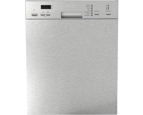 Lave-vaisselle en métal avec différents programmes