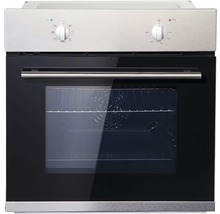 Einbauofen mit Glastür und Drehknöpfen