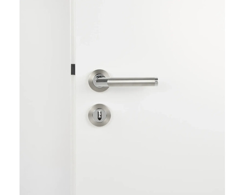 Türbeschlag mit Drückergarnitur und Türschloss