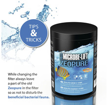 Microbe Lift Zeopure grob 5-9 mm für Meerwasser und Süßwasseraquarien