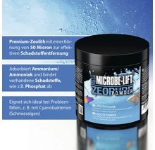 Filtersubstrat MICROBE-LIFT Zeopure Zeolith Pulver zur effektiven und dauerhaften Schadstoffentfernung für Süß- und Meerwasser 250 g