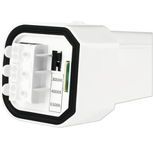Applique LED fluo étanche pour locaux humides IP65 30W 5400 lm teintes de blanc réglables Power CCT blanc 110 cm