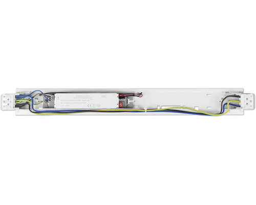 LED Vorschaltgerät mit Verkabelung in einem weißen Gehäuse