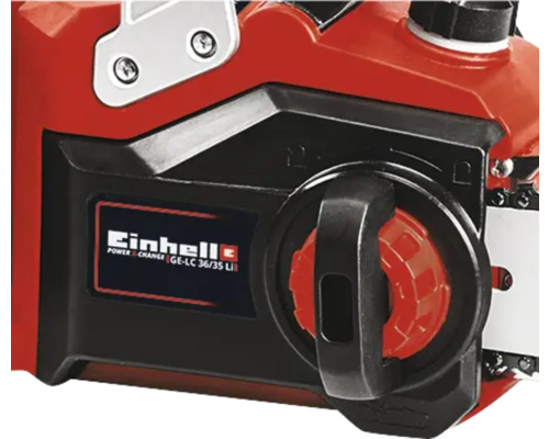 Vue détaillée d'une tronçonneuse Einhell