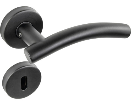 Türdrücker mit Rosette und Schlüsselrosette