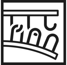 Symbole pour rangement suspendu