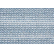 Gros plan d''un écran de confidentialité bleu avec des rayures horizontales