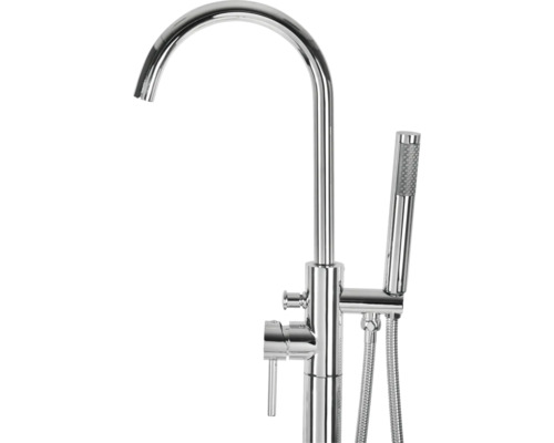 Freistehende Badewannenarmatur mit Handbrause