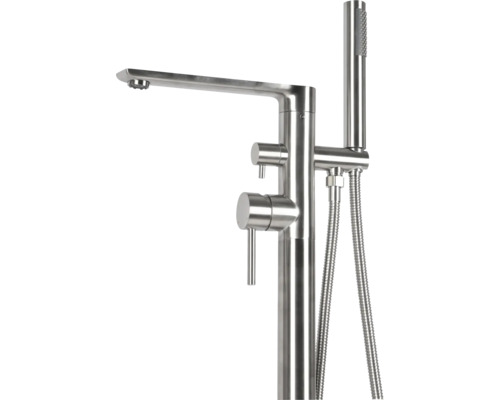 Freistehende Badewannenarmatur mit Handbrause