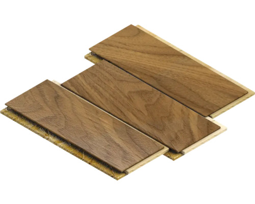 Trois panneaux de stratifié en bois