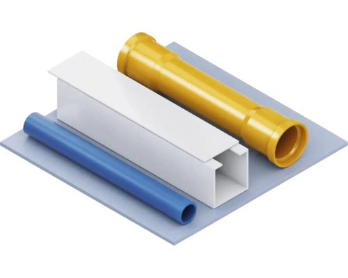 Tubes d''installation et goulottes de câbles en plastique