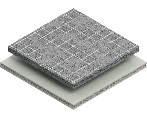 Panneau isolant avec grille