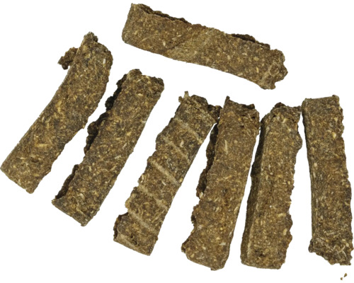 Plusieurs friandises pour chiens en forme de bâtonnets