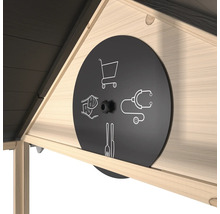 Platine rotative avec pictogrammes pour jeux de rôle