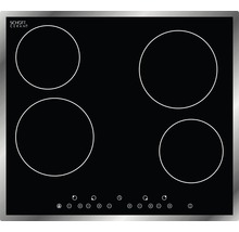 Cuisine complète Held Möbel avec appareils Mailand 380 cm blanc haute brillance démontée variante réversible 634.1.6210