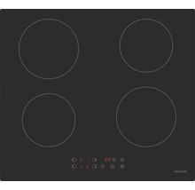 Plaque à induction avec quatre zones de cuisson