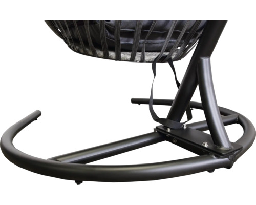 Detailansicht des Gestells eines Hängesessels