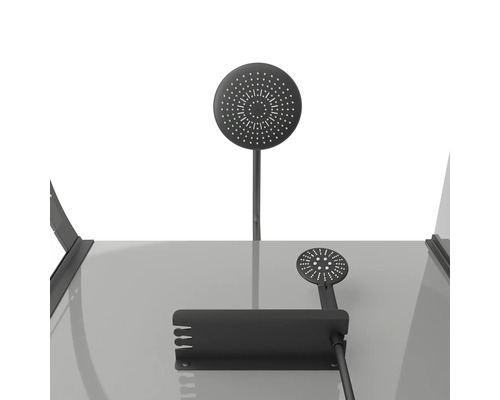 Système de douche avec douche de tête et douchette à main