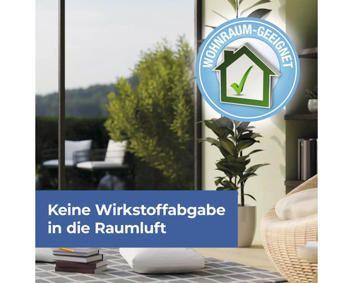 Symbol: Geeignet für Wohnräume