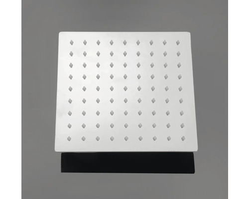 Quadratischer Duschkopf mit mehreren Düsen