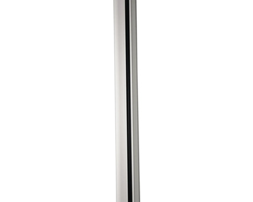Plinthe en aluminium avec passage de câbles