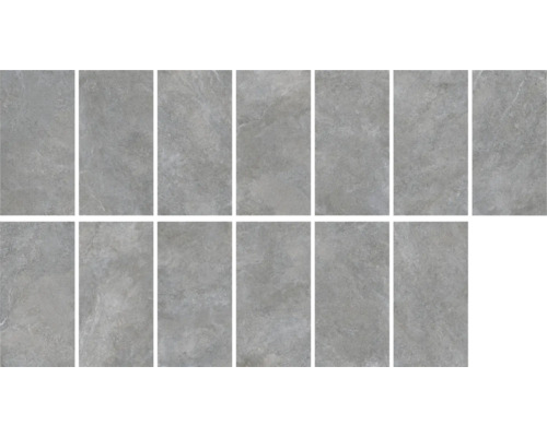 Fliesen in Steinoptik, graue Farbe