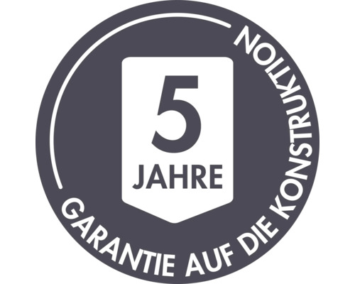Garantie de cinq ans sur la construction