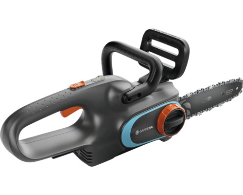 Tronçonneuse à batterie Gardena avec poignée et chaîne
