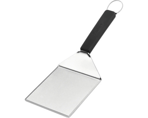 Spatule à griller en acier inoxydable avec manche en plastique